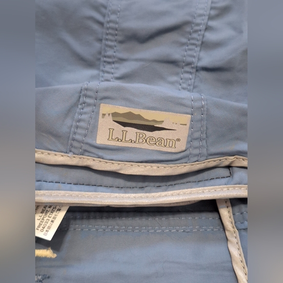 LL Bean Mountain Anorak Blue Dog Jacket - Small - Picture 4 of 6